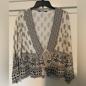 Zara blouse size Large